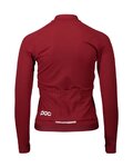 POC maillot de invierno de manga larga - AMBIENT THERMAL LADY - granate