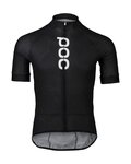 POC jersey de manga corta - ESSENTIAL ROAD LOGO - negro