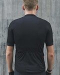 POC jersey de manga corta - ESSENTIAL ROAD LOGO - negro