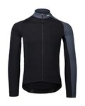 POC maillot de invierno de manga larga - ESSENTIAL ROAD MID - negro/gris