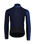 POC maillot de invierno de manga larga - ESSENTIAL ROAD MID - azul/negro