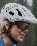 POC casco - TECTAL - negro/blanco