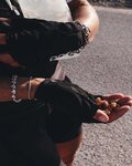 POC guantes de dedos cortos - ESSENTIAL - negro