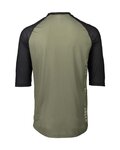 POC jersey de manga corta - MTB PURE 3/4 - negro/verde