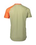 POC jersey de manga corta - MTB PURE - naranja/verde