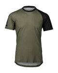 POC jersey de manga corta - MTB PURE - negro/verde