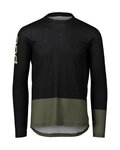 POC maillot de verano de manga larga - MTB PURE - verde/negro