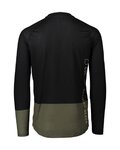 POC maillot de verano de manga larga - MTB PURE - verde/negro