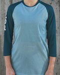 POC jersey de manga corta - MTB PURE 3/4 LADY - azul/azul claro