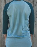 POC jersey de manga corta - MTB PURE 3/4 LADY - azul/azul claro