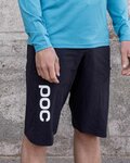 POC pantalones cortos sin tirantes - GUARDIAN AIR - negro