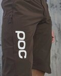 POC pantalones cortos sin tirantes - GUARDIAN AIR - marrón