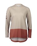 POC maillot de verano de manga larga - MTB PURE LADY - beige