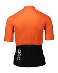 POC jersey de manga corta - ESSENTIAL ROAD LADY - naranja/negro