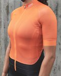 POC jersey de manga corta - ESSENTIAL ROAD LADY - naranja/negro