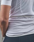 POC jersey de manga corta - ESSENTIAL ROAD LADY - blanco/gris