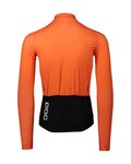 POC maillot de verano de manga larga - ESSENTIAL ROAD - naranja/negro