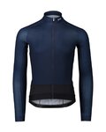 POC maillot de verano de manga larga - ESSENTIAL ROAD - negro/azul