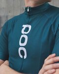 POC jersey de manga corta - ESSENTIAL ROAD LOGO - azul