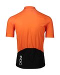 POC jersey de manga corta - ESSENTIAL ROAD - naranja/negro