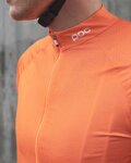 POC jersey de manga corta - ESSENTIAL ROAD - naranja/negro