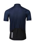 POC jersey de manga corta - ESSENTIAL ROAD - negro/azul