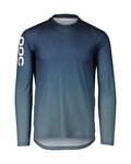 POC maillot de verano de manga larga - MTB LITE - azul