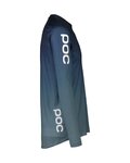 POC maillot de verano de manga larga - MTB LITE - azul