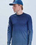POC maillot de verano de manga larga - MTB LITE - azul