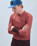 POC maillot de verano de manga larga - MTB PURE - marrón/naranja