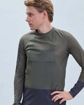 POC maillot de verano de manga larga - MTB PURE - verde/azul