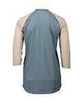 POC jersey de manga corta - MTB PURE 3/4 LADY - azul claro/beige