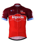 jersey de manga corta - KATUSHA 2017 - granate/rojo