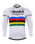 maillot de invierno de manga larga - BORA UCI 2017 WINTER - multicolor/blanco