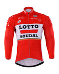 maillot de invierno de manga larga - LOTTO 2017 WINTER - rojo