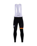 pantalones largos con tirantes - LOTTO 2017 WINTER - negro