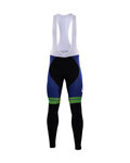 pantalones largos con tirantes - ORICA 2017 WINTER - azul/negro