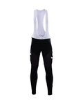 pantalones largos con tirantes - SKY 2017 WINTER - negro