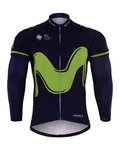 maillot de verano de manga larga - MOVISTAR 2017 SUMMER - verde/azul