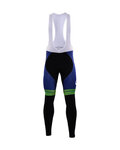 pantalones largos con tirantes - ORICA 2017 SUMMER - verde/azul/negro