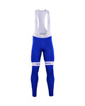 pantalones largos con tirantes - QUICKSTEP 2017 SMR - azul/blanco