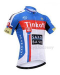 jersey de manga corta - TINKOFF 2015 KIDS - rojo/azul/blanco