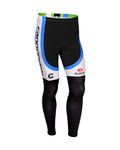 pantalones largos sin tirantes - CANNONDALE 2013 WNT - negro/blanco/azul claro
