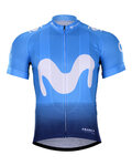 jersey de manga corta - MOVISTAR 2018 - azul claro