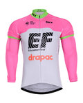 maillot de invierno de manga larga - CANNONDALE 2018 WNT - blanco/rosa