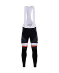 pantalones largos con tirantes - SUNWEB 2018 WINTER - blanco/negro