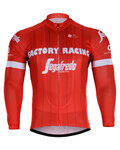 maillot de invierno de manga larga - TREK 2018 WINTER - rojo