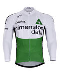 maillot de verano de manga larga - D. DATA 2018 SUMMER - negro/verde/blanco