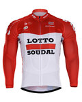 maillot de verano de manga larga - LOTTO 2018 SUMMER - blanco/rojo