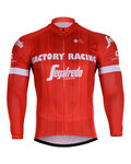 maillot de verano de manga larga - TREK 2018 SUMMER - rojo
